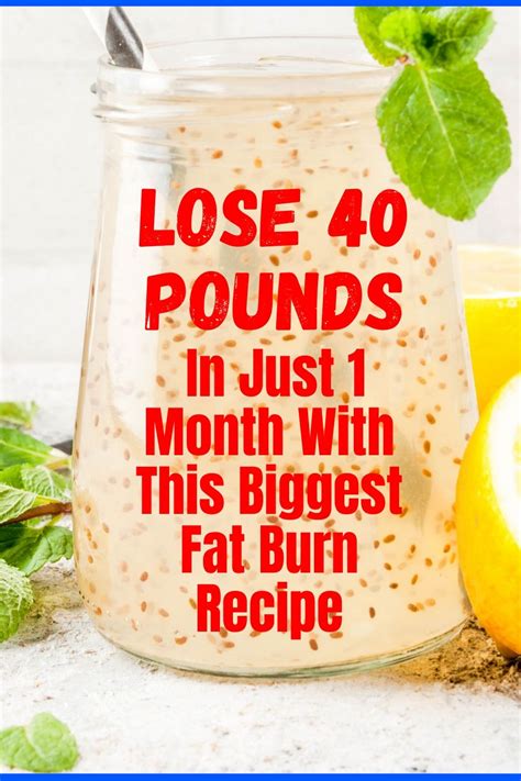 Can you suggest a fat burning recipe that is easy to make?